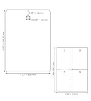 Tag Size: 4.13&Prime; x 5.83&Prime;